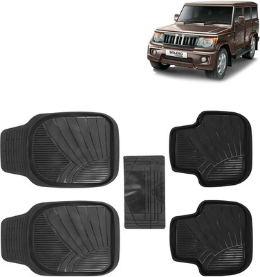 Kingsway PVC Tray Mat For  Mahindra Bolero(Black)