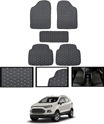 MATIES Leatherite Standard Mat For  Ford Ecosport(Black)
