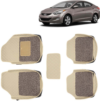 Kingsway Leatherite 7D Mat For  Hyundai Elantra(Beige)