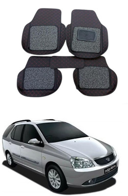 arneja trading company Leatherite 7D Mat For  Tata Indigo Marina(Black)
