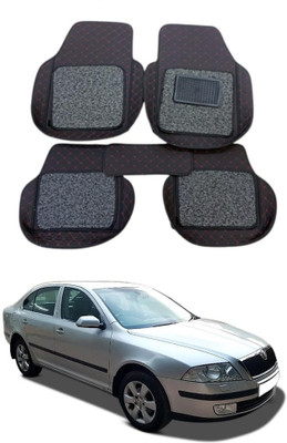 arneja trading company Leatherite 7D Mat For  Skoda Laura(Black)