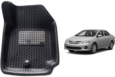 ROSHNEER ENTERPRISES PVC Tray Mat For  Toyota Corolla(Black)