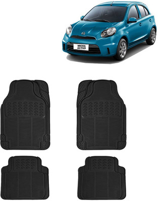 Kingsway PVC Standard Mat For  Nissan Micra Active(Black)