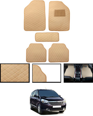 CCMM Leatherite Standard Mat For  Renault Lodgy(Beige)