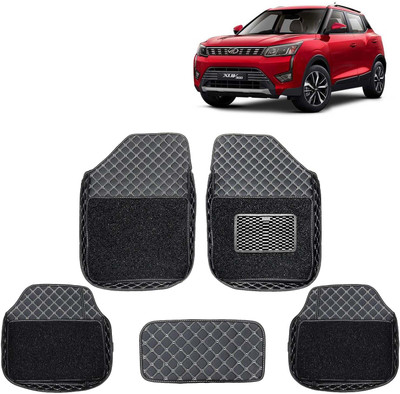 Kingsway Leatherite 7D Mat For  Mahindra XUV 300(Black)