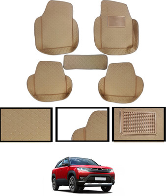 monolive Leatherite Tray Mat For  Maruti Universal For Car(Beige)