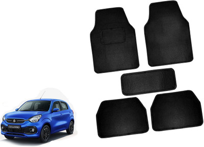 AUTO PEARL Polyester Standard Mat For  Maruti Celerio(Black)