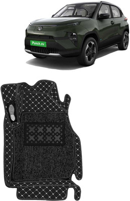 TOFIT ENTERPRISE Leatherite 7D Mat For  Tata Punch(Black)