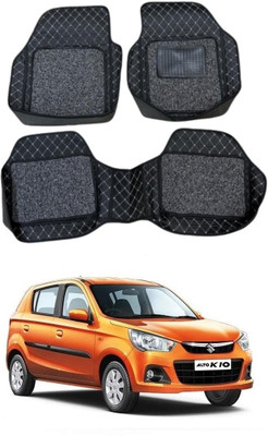 ARNEJA Leatherite 7D Mat For  Maruti Suzuki Alto K10(Black)