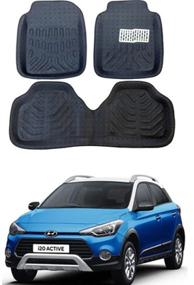 Autocom Polyutherine 3D Mat For  Hyundai i20 Active(Black)