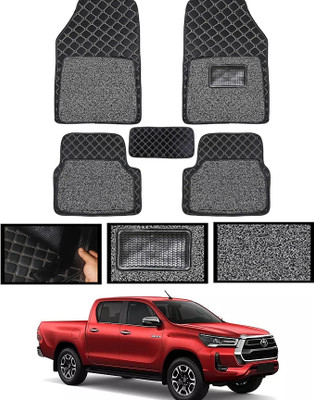 MSNP Leatherite 7D Mat For  Toyota Hilux(Black)