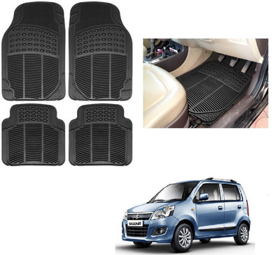 ROSHNEER ENTERPRISES Rubber Standard Mat For  Maruti WagonR(Black)