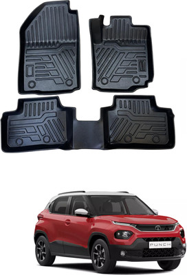 arneja trading company TPV 9D Mat For  Tata Punch(Black)