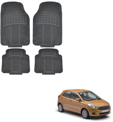 KOZDIKO Rubber Standard Mat For  Ford Figo(Black)