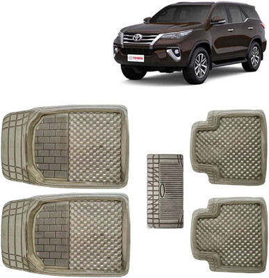 Kingsway PVC Tray Mat For  Toyota Fortuner(Brown)