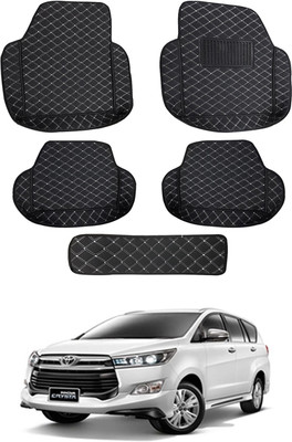 MATIES Leatherite 7D Mat For  Toyota Innova Crysta(Black)