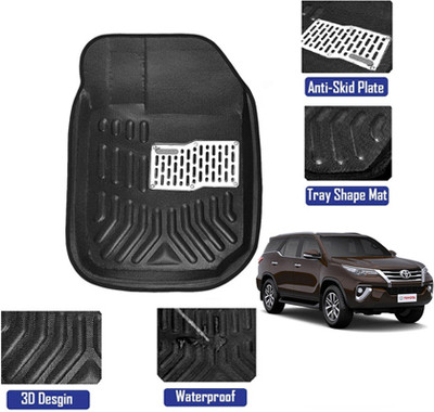 MATIES Plastic 3D Mat For  New Fortuner(Black)