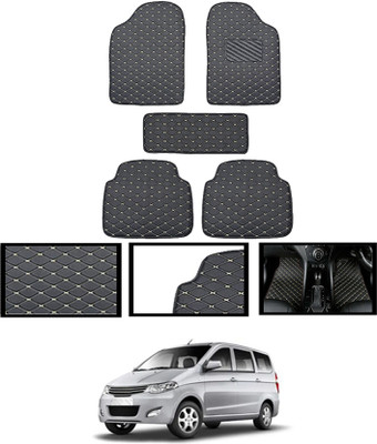 MATIES Leatherite Standard Mat For  Chevrolet Enjoy(Black)