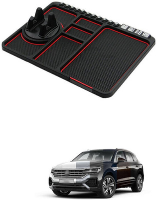 LOVMOTO Plastic Tray Mat For  Volkswagen Touareg(Multicolor)