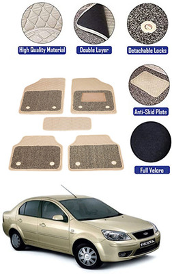 MATIES PVC 7D Mat For  Maruti Suzuki Fiesta(Beige)