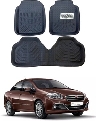 Arnejaa Polyutherine 3D Mat For  Fiat Linea(Black)