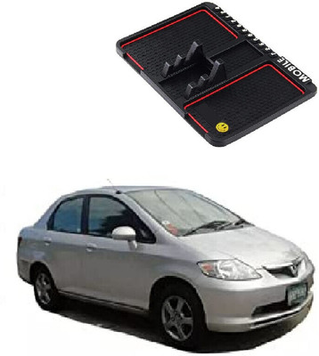 GS Grow n Shine Rubber Standard Mat For  Honda City(Black)