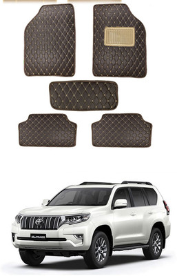 MATIES Leatherite Standard Mat For  Toyota Land Cruiser Prado(Black)