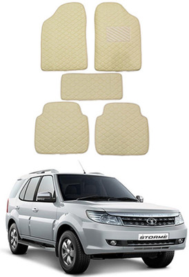 MATIES Leatherite Standard Mat For  Universal For Car(Beige)