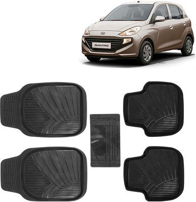 Kingsway PVC Tray Mat For  Hyundai Santro(Black)