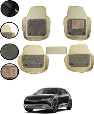 MSNP Leatherite 7D Mat For  Hyundai IONIQ 5(Beige)