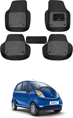 RKPSP Leatherite 7D Mat For  Tata Nano(Black)