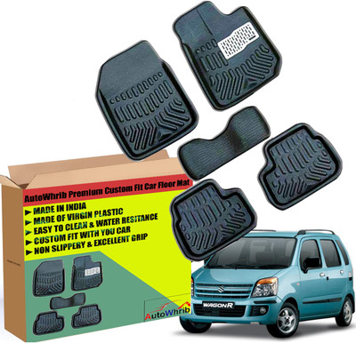 Autowhrib Plastic 3D Mat For  Maruti Suzuki WagonR(Black)