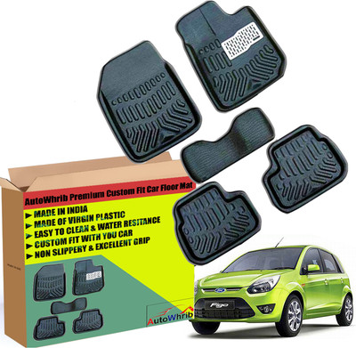Autowhrib Plastic 3D Mat For  Ford Figo(Black)