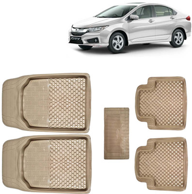 Kingsway PVC Tray Mat For  Honda City(Beige)