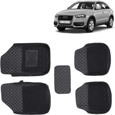Kingsway Leatherite 7D Mat For  Audi Q3(Black)
