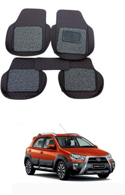 arneja trading company Leatherite 7D Mat For  Toyota Etios Cross(Black)