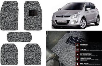 FINCOSTA Rubber Standard Mat For  Hyundai Sonata(Grey, Black)