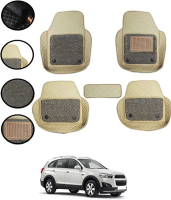 zplus Leatherite 7D Mat For  Chevrolet Captiva(Beige)