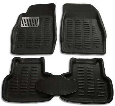 ANAYA G PVC, Rubber 3D Mat For  Maruti Suzuki Swift Dzire(Black)