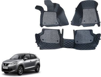 VIAZ VENTURES Leatherite 7D Mat For  Maruti Suzuki Baleno(Black)