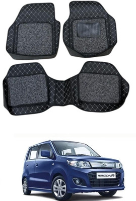ARNEJA Leatherite 7D Mat For  Maruti Suzuki WagonR Stingray(Black)