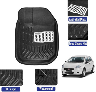 MATIES Plastic 3D Mat For  Punto(Black)