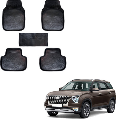 SS FOR YOUR SMART NEEDS Vinyl Standard Mat For  Hyundai Alcazar (6 Seater)(Black)