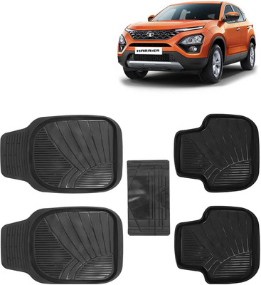 Kingsway PVC Tray Mat For  Tata Harrier(Black)