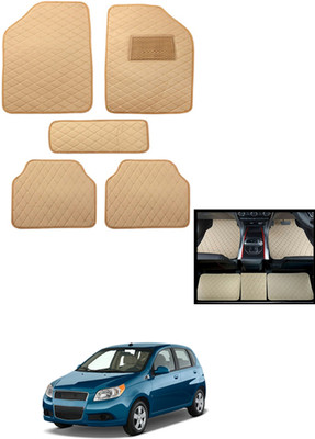 MATIES Leatherite Standard Mat For  Chevrolet Aveo(Beige)