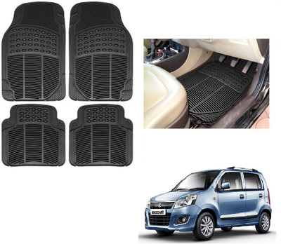 ROSHNEER ENTERPRISES Rubber Standard Mat For  Maruti WagonR(Black)