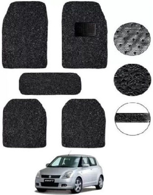 Kuntailll Leather 7D Mat For  Maruti Suzuki Swift(Black)