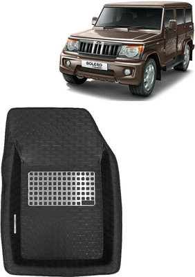 Kingsway PVC Standard Mat For  Mahindra Bolero(Black)