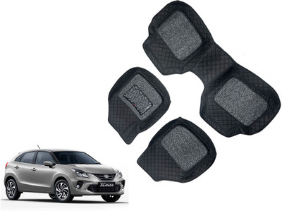 AUTO PEARL Leatherite 7D Mat For  Toyota Glanza(Black)