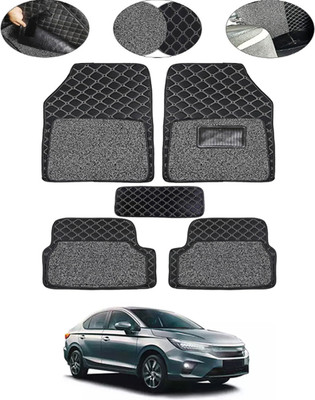 MSNP Leatherite 7D Mat For  Honda City(Black)
